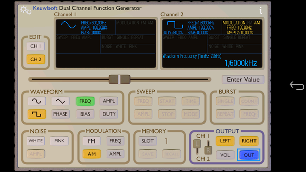 Function Generator - Right square