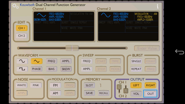 Function Generator - Main