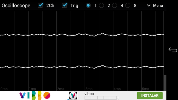 Osciloscope - 2 channels